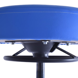 Therapiehocker mit Ringauslösung Therapiehocker mit Rollen und Ringauslösung