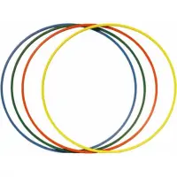 Gymnastikreifen aus Kunststoff grün | ca. Ø 70 cm