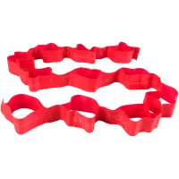 TheraBand® CLX Band, mit 11 Schlaufen, 2,0 m rot - mittel (1,7 kg)