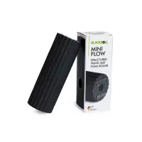 BLACKROLL® MINI FLOW Faszienrolle mit Sägeblatt-Oberfläche schwarz