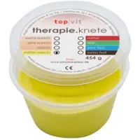 TheraPIE Knete, 454 g mittelweich, gelb