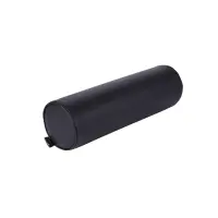 Nacken- und Knierolle 50 x 15 cm | Schwarz