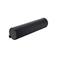 Nacken- und Knierolle 60 x 15 cm | Schwarz