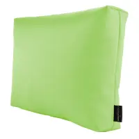 Massagekopfkissen mit Schaumstoff-Flocken 40 x 30 x 9 cm | Lindgrün
