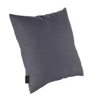 Kopfkissen mit Schaumstoff-Flocken 40 x 40 cm | Anthrazit