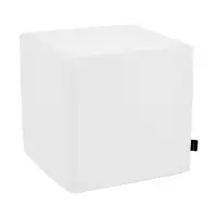 Lagerungswürfel mit Styroporkern 30x30x30cm | Weiß