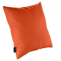 Kopfkissen mit Schaumstoff-Flocken XXL - 80 x 80 cm | Karneol