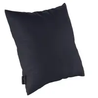 Kopfkissen mit Schaumstoff-Flocken XXL - 80 x 80 cm | Schwarz
