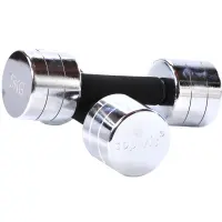 top | vit® chrom.dumbbell 5,0 kg | Stück