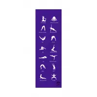 Trendy Yogamat Home | lila | ohne Ösen