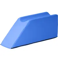 Lymphdrainagekeile mit einer Beinmulde, 75x22x30 cm | Eisblau