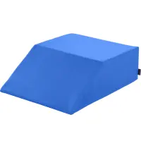 Lymphdrainagekeile ohne Beinmulde, ca. 60x50x20 cm | Eisblau