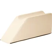 Lymphdrainagekeile mit einer Beinmulde, 75x22x30 cm | Elfenbein