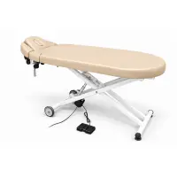 Gebrauchte Vara Therapieliege 2-teilig – elektrisch, neu gepolstert