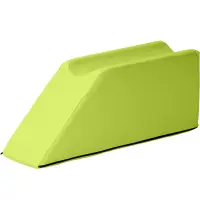 Lymphdrainagekeile mit einer Beinmulde, 75x22x30 cm | Grasgrün