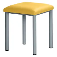 Therapiehocker eckig 55 cm | Silber | Mais