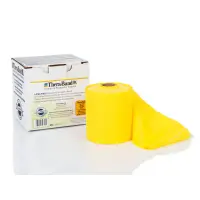 TheraBand® Latexfrei Übungsband, ca. 22,85 m x 10,5 cm gelb - leicht
