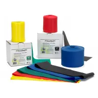 TheraBand® Latexfrei Übungsband, ca. 22,85 m x 10,5 cm 