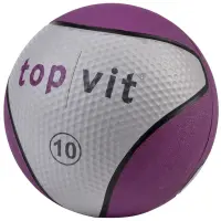 top | vit® medizin.bälle - Ausstellungsstück 10,0 kg, lila, ca. Ø 29 cm