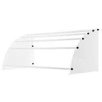 top | vit® matten.wandkonsole 110.0  -  ca. 110 cm | weiß
