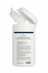 cosiMed Desinfektionstücher in Spenderbox / Nachfüllpack (120 Stück) Spenderbox - 120 Stück
