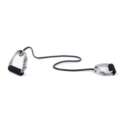 Thera-Band® Bodytrainer Tubing mit Schaumstoffgriffen schwarz - spezial stark