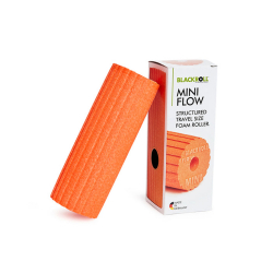 BLACKROLL® MINI FLOW Faszienrolle mit Sägeblatt-Oberfläche orange