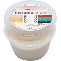TheraPIE Knete, 454 g extra weich, creme-weiss