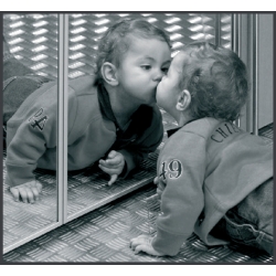 Wandkorrekturspiegel, 200 x 100 cm 