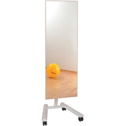 pader.korrekturspiegel, fahrbar Weiß | vanille
