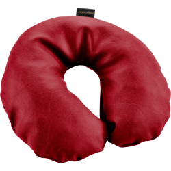 U-Kissen mit Schaumstoff-Flocken | Bordeaux