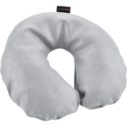 U-Kissen mit Schaumstoff-Flocken | Chrom