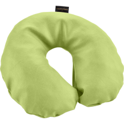 U-Kissen mit Schaumstoff-Flocken | Lindgrün