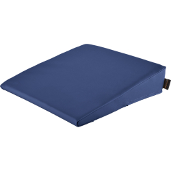 Keilkissen mit Kunstlederbezug 40x40x10/2 cm | Royal