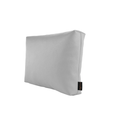 Massagekopfkissen mit Schaumstoff-Flocken 40 x 30 x 9 cm | Chrom