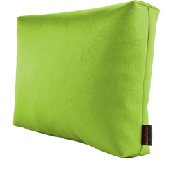 Massagekopfkissen mit Schaumstoff-Flocken 40 x 30 x 9 cm | Grasgrün