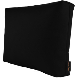 Massagekopfkissen mit Schaumstoff-Flocken 40 x 30 x 9 cm | Schwarz