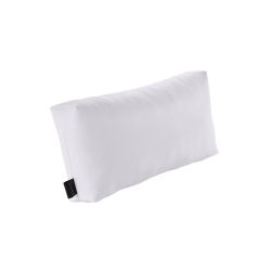 Massagekopfkissen mit Schaumstoff-Flocken 45 x 20 x 9 cm | Weiß