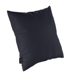 Kopfkissen mit Schaumstoff-Flocken 40 x 40 cm | Schwarz