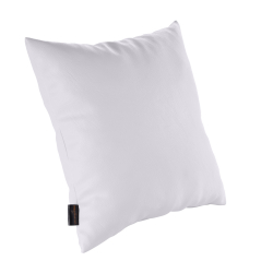 Kopfkissen mit Schaumstoff-Flocken 40 x 40 cm | Weiß