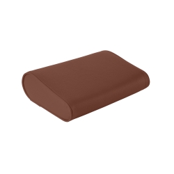 Nacken- Lagerungskissen, 32x21,5x9/1cm Mocca