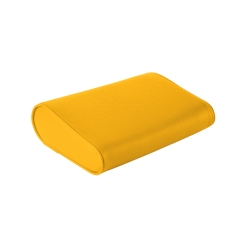 Nacken- Lagerungskissen, 32x21,5x9/1cm Safran