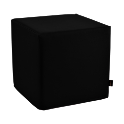 Lagerungswürfel mit Styroporkern 30x30x30cm | Schwarz