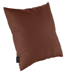 Kopfkissen mit Schaumstoff-Flocken  XL - 60 x 60 cm | Mocca