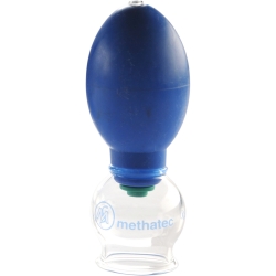 Schröpfgläser nach Celik Schröpfglas mit Vakuumpumpe, ca Ø 3 cm