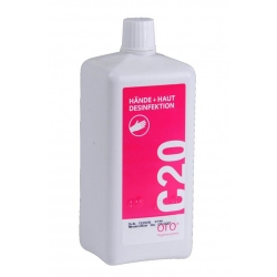 Hand- und Hautdesinfektion C20 500 ml / 1000 ml / 10 L C 20 - 1000 ml