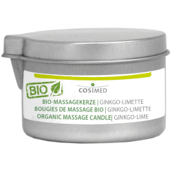 Bio-Massagekerzen Ginkgo-Limette | 80g