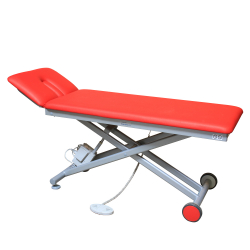 Behandlungsliege 2-tlg., mit neuer Polsterung 