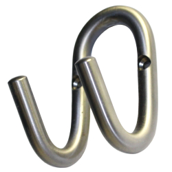 top|vit® swing.bow wandhalter, Edelstahl 