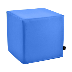 Lagerungswürfel mit Styroporkern 30x30x30cm | Eisblau